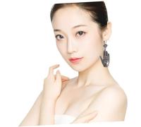 ibasenice Boucles D’oreilles Pendantes Vintage En Alliage Effet Argenté Ancien, Gouttes Auriculaires Femmes, Style Rétro Minimaliste, Accessoire Pour Fête Et Quotidien, Couleur Argenté Antique