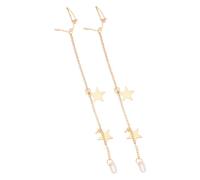 ibasenice Boucles D'oreilles Anti-perte Kc En Métal Solide Pour Écouteurs Sans Fil, Accessoires Femme, Élégantes Et Légères, Usage Quotidien Et Présent