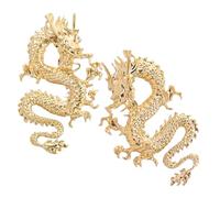ibasenice Boucles Oreilles Dragon pour Femme Design Vintage Bijoux pour Toutes Tenues