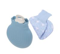 ibasenice Bouillotte Mains en Silicone Injection D'eau, Réchauffe Main Pratique, Compression Chaude Corps, pour L'hiver Froid Lit