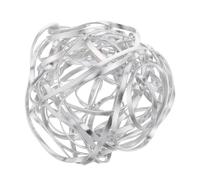 ibasenice Boule en Filet Argentée pour Composition de Fleur en Alliage D'aluminium, Outil de Fixation Lisse et Anti-rouille pour Vase à Fleurs, pour Arrangement Floral