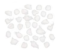 ibasenice Boules de Coton Blanc sans Résidus pour Dissolvant Vernis à Ongles en Coton Absorbant 300pcs et Démaquillage Gel pour Ongles