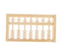 ibasenice Boulier Miniature Bois pour Garçon Fille Accessoire Photo Traditionnel Zhou Outil Éducatif Montessori pour à Compter et Calculer Décor Feng Shui Authentique Darithmétique Éducatif