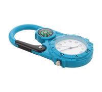 ibasenice Boussole avec Mousqueton Montre-Boussole à Gousset pour Aventures Plein Air Boussole Portable Et Porte-clés De Randonnée