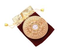 ibasenice Boussole Vintage en Bois de Hêtre Multifonctionnelle pour Maison et Présents, Style Ancien Indication de Direction et Énergie, Idée Présent pour Hommes