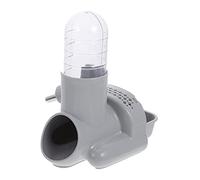 ibasenice Bouteille Eau pour Hamster Lapin Et Cochon avec Fond Antidérapant Base Large Et Couvercle à Vis Joint Caoutchouc pour Prévention Fuites Protection Humidité Distributrice