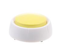 ibasenice Bouton de Communication pour Chien, Éducatif de Dressage | PP, Bouton Plat Large, Enregistrement Vocal, Pile Aaa 2x Non Incluse, pour Chats et Chiots
