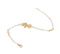 ibasenice Bracelet Feng Shui Pi Yao Plaqué Or Ajustable, Bijou de Richesse Unisexe, Chaîne Fine Dorée, Symbole de Chance et Protection, Présent pour Femmes et Hommes, Style Style Aléatoire