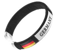 ibasenice Bracelets De Supporter Accessoires De Sport De Football De Fierté Nationale Pour Femmes Pour Fêtes Drapeaux Ornements Bracelets Bleus Pour Hommes Ruban