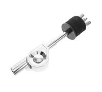 ibasenice Bras de Cymbale Argenté avec Pince Facile à Utiliser en Alliage Feutré, Support Compact pour Rack de Batterie sur Scènes de Concert et Salles de Répétition