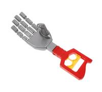 ibasenice Bras Robotique Mécanique Interactif Rouge pour Garçon Fille Outil de Préhension Amusant pour Coordination Œil-Main et Développement Moteur Fin