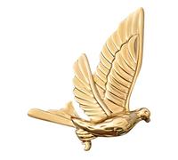 ibasenice Broche à Chapeau en Métal Doré, Broche Esthétique de Paix, Épingle à Chapeau Multifonction pour Femmes, Accessoire pour Vêtements et Paquet, Bijou Élégant pour Fête et Mariage