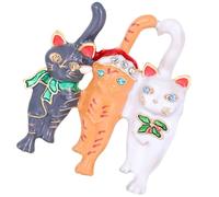 ibasenice Broche Chat Créative en Alliage, Épingle de Col Mignonne, Accessoire Bijoux Femme, Usage Quotidien, Finition Émaillée Résistante, Présent, Taille Petite
