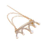 ibasenice Broche Couronne Avec Cristaux Pour Filles Et Femmes Épingle Décorative Brillante Bijou Pour Robes De Mariage Et Anniversaire
