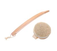 ibasenice Brosse de Bain Gommage Corps Long Manche Brosse Corps Douche Nettoyante Exfoliante Outil Bain