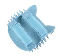 ibasenice Brosse Murale pour Chat Outil de Massage Toilettage Fixation par Boucle et Crochet Élimine Poils Morts