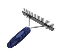 ibasenice Brosse Pour Chevaux Peigne Démêlant Outil De Toilettage Râteau à Sous-poil Brosse Râteau Démêlage Pour Chevaux