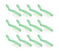 ibasenice Brosses à Dents Vertes Nettoyage Doux avec Grosse Tête Lot de 30 Design Ergonomique et Manche Souple en Plastique Usage Quotidien Établissement