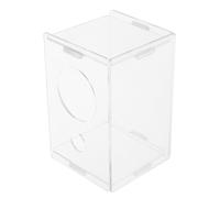 ibasenice Cabane pour Hamster en Acrylique Transparent Portable Design Léger, Petite Maison Moderne pour Gerbils, Habitat Décoratif Adaptable Intérieur et Extérieur