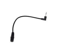 ibasenice Câble Convertisseur D'alimentation pour Effet de Guitare 5,5 Mm vers 3,5 Mm Fiche Positive, Matériau Plastique et Métal, Compatible Pédales Electro-harmonix et Dod