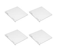 ibasenice Cache-interrupteur Mural en Plastique 86-type pour Thermostat Central de Climatisation, Lot de 4 Pièces Design Élégant Ambiance Estivale Confortable la Maison