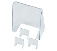 ibasenice Cache-sonnette Protection Pluie et Anti-pluie 4 Pièces Étanche en Pp Design Simple pour Sonnette Extérieure Adapté la Plupart des Styles