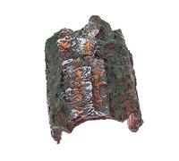 ibasenice Cachette Reptile Résine Naturelle Plateforme Descalade et Refuge pour Tortues Lézards et Abri Multifonction pour Terrariums et Habitats de Petits Reptiles