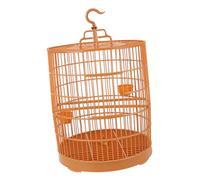 ibasenice Cage à Oiseaux Suspendue Plastique Cage Vintage pour Petits Animaux pour Perruches et Hamsters Design Élégant et Sécurisé pour Intérieur et Extérieur