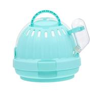 ibasenice Cage De Transport pour Petits Animaux Hamster Et Écureuil Modèle Portable avec Ventilation Et Coussin Parfait pour Sorties Extérieur