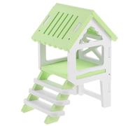 ibasenice Cage Hamster Nain PVC avec Nid et Tour Dobservation Cachette et Aire de Jeux Sécurisée pour Petits Rongeurs et Cochons Dinde