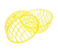 ibasenice Cage Poulailler Mobile Ronde Forme de Boule Enclos Portable Ventilé pour Poules et Canards Sécurisé et pour Usage Extérieur