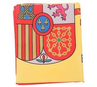 ibasenice Cape de Supporter Espagnol Costume pour Événements Facile à Porter Confortable pour Concerts