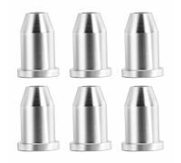 ibasenice Capuchons de de Guitare Électrique en Alliage Argenté 6pcs Supports Solides pour, pour Pièces de Guitare et Remplacement