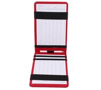 ibasenice Carnet de Score Golf PU Noir Protège Cartes et Enregistreur de Scores Portable pour Amateurs et Accessoire Pratique et Durable pour Terrain