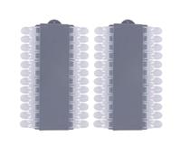 ibasenice Carte de Couleurs Manucure 2pcs en Plastique Détachable, Nuancier de Vernis à Ongles pour Boutique ou Salon, Support D'exposition Multi-couleurs pour Accessoires Nail Art
