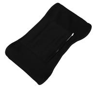 ibasenice Ceinture Chauffante Réutilisable en Tissu Doux Noir pour Aromathérapie, Compresse D'huile Essentielle Portable pour Relaxation et Soutien Lombaire, Aide Pratique au Sommeil,