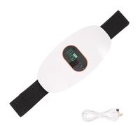 ibasenice Ceinture de Massage Abdominal Électrique Portable Abs pour Tonification et Brûleur de Graisse Soulagement des Douleurs Usage Mobile pour Jambes Bras et Dos