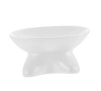 ibasenice Céramique pour Chat Design Bouleversement Volume Facile à Eau pour Animaux de Compagnie