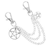 ibasenice Chaîne de Chaussure Alliage avec Étoile à Cinq Branches Ornement Décoratif pour Baskets et Chaussures Accessoire Cowgirl pour Femmes