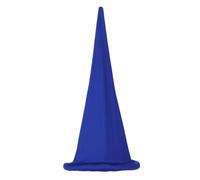 ibasenice Chapeau de Lutin Bleu en Polyester pour Fête Halloween, Cosplay | Design Adorable, Tenue Confortable et Ajustée, pour Hommes et Femmes, Événements Festifs, Bleu