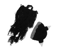 ibasenice Chapeau Viking À Thème Chapeau À Barbe Farfelu À Tricoter Décoratif À Tricoter Bonnet À