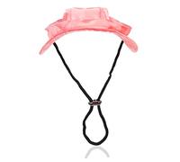 ibasenice Chapeaux Bob pour Chiens Coiffes De Soleil pour Animaux De Compagnie Casquettes Réglables pour Chiots Pare-Soleil Extérieur pour Chien