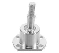 ibasenice Charnière à Rotule Argentée en Métal Mécanisme D'amortissement et Rotation 360°, Modèle M5 1.0nm, pour Supports et Fenêtres en Studios ou Laboratoires