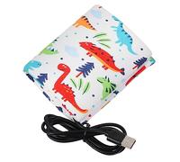 ibasenice Chauffe-biberon Usb Portable Avec Housse Isolante Pour Nourrissons Longue Durée Design Adorable Dinosaure Pour Voyages Et Alimentation Des Bébés