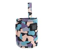 ibasenice Chauffe-biberon USB pour Housse Polaire Zippée Chaleur Rapide et Uniforme Adapté aux Biberons Rechargeable