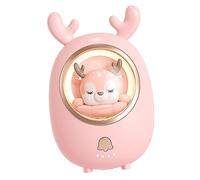 ibasenice Chauffe Main USB Rechargeable Portable Mini Chaufferette Cartoon Animaux Réutilisable et avec Power Bank pour Activités Extérieures