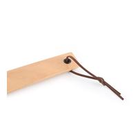 ibasenice Chausse-pied Long en Bois Surface Lisse et Température Constante, Manche Ergonomique pour Hommes et Femmes, pour Faciliter le Chaussage Quotidien