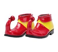 ibasenice Chaussures Clown Adulte Cosplay Halloween Clown Colorées Réglables Accessoires Déguisement Réutilisables pour Costume Festif