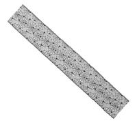 ibasenice Chemin de Table en Toile D'araignée Noire pour Halloween, Décoration de Table Réutilisable en Maille, pour Fêtes Dînatoires Effrayantes