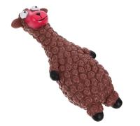 ibasenice Chien en Latex Sûr d'animal Mouton Dispositif Sonore Intégré, Amusant pour Chiots et Animaux de Compagnie, Attire L'attention et Soulage Le Stress